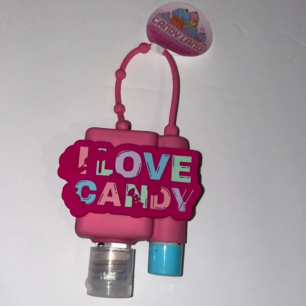 Hasbro candyland hand sanitizer and lip Set